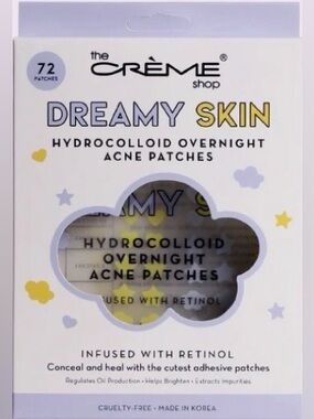 Dreamy Skin Hydrocolloid Overnight Acne Patches - Yellow/White
